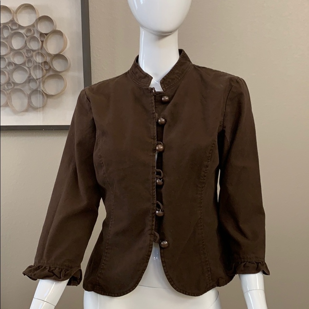 Xhilaration ruffle cuff jacket